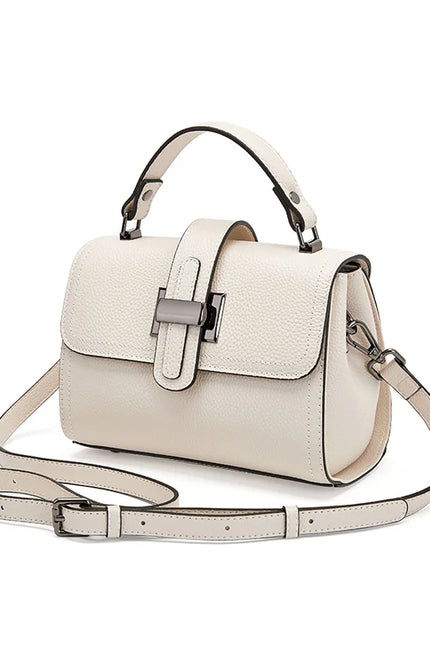 Saluna – Lederen handtas voor sacrale zachtheid | Tempel Collectie