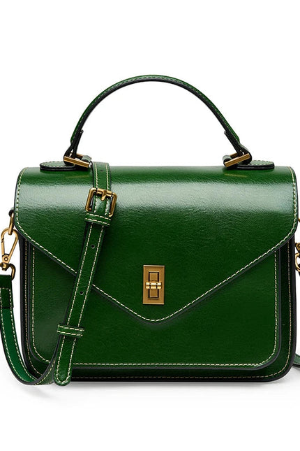 Elah – Lederen schoudertas voor vrouwen in hun kracht | Earth Chique Collectie