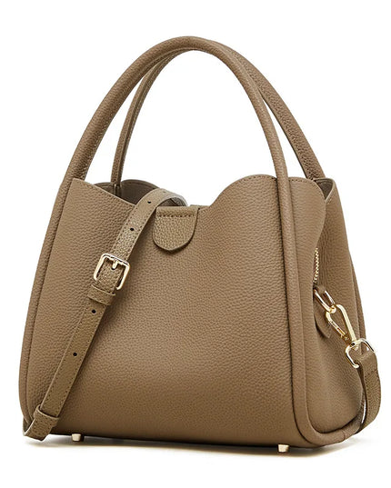 Lumea – Schoudertas in vintage leer | Een fluistering van licht en kracht | Eb & Vloed Collectie