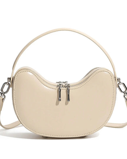 Thaléa – Leren schelptas voor vrouwen in hun krachtcyclus | Eb & Vloed Collectie