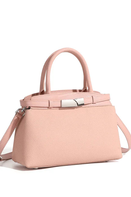 Maelis | Lederen minimalistische zachte crossbody tas | Sereen Collectie