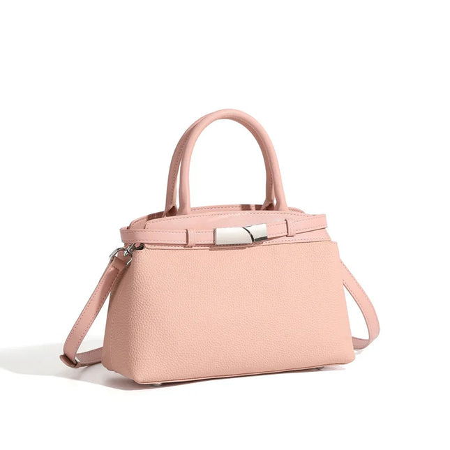 Maelis | Lederen minimalistische zachte crossbody tas | Sereen Collectie
