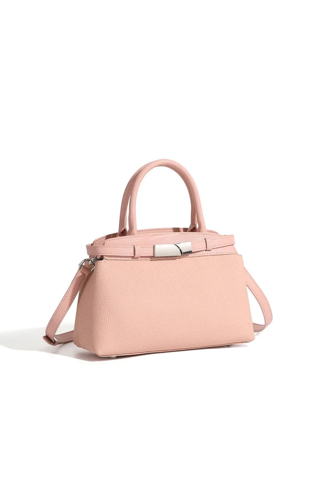 Maelis | Lederen minimalistische zachte crossbody tas | Sereen Collectie