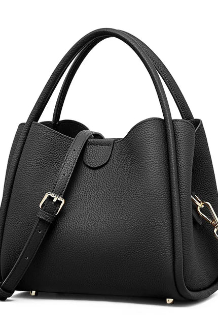 Lumea – Schoudertas in vintage leer | Een fluistering van licht en kracht | Eb & Vloed Collectie