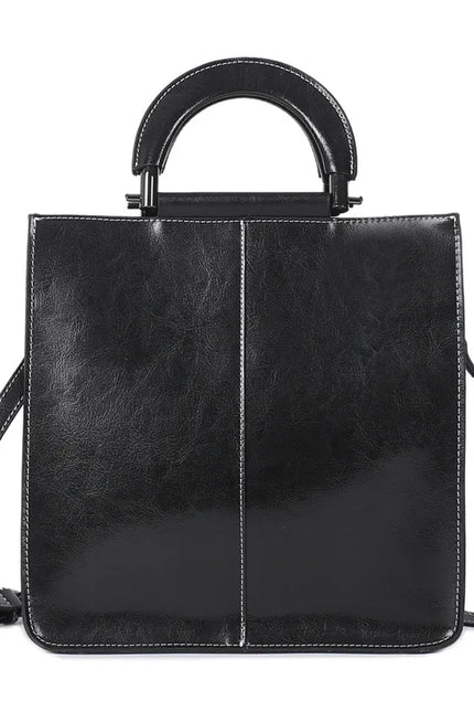 Riven – Lederen schoudertas voor vrouwen met richting en ruggengraat | Nomad Collectie