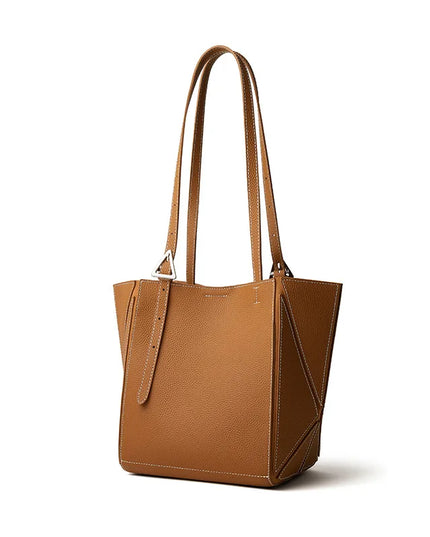 Nareva - Lederen vloeiende vrouwelijke tas | Eb & Vloed Collectie