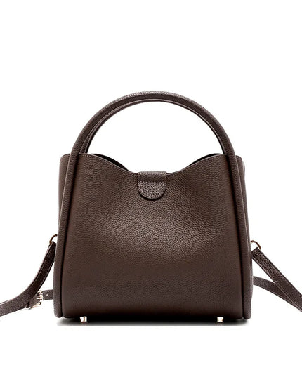 Lumea – Schoudertas in vintage leer | Een fluistering van licht en kracht | Eb & Vloed Collectie