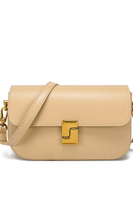 Yaela – Leren vierkante tas voor vrouwen met serene kracht | Sereen collectie