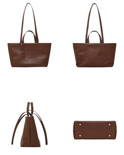 Saya - Lederen tote bag voor wie leeft vanuit haar kern - Sereen Collectie