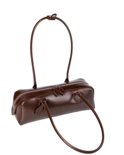 Liora – Leren schoudertas voor vrouwen die krachtig aarden in zachtheid | Earth Chique Collectie