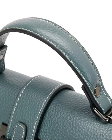 Saluna – Lederen handtas voor sacrale zachtheid | Tempel Collectie