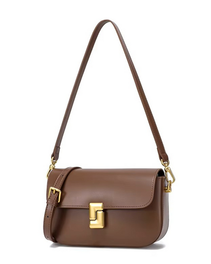 Yaela – Leren vierkante tas voor vrouwen met serene kracht | Sereen collectie