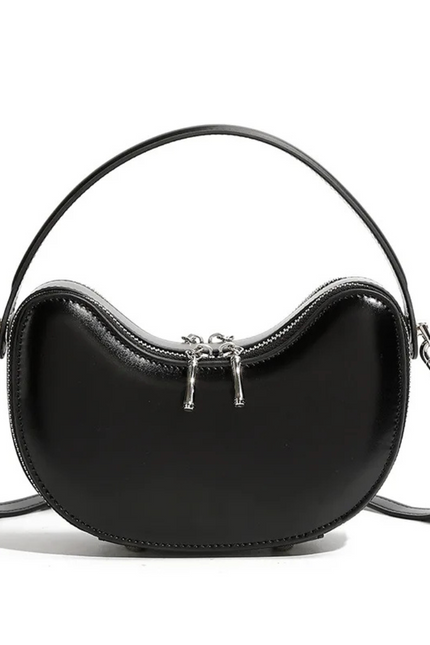 Thaléa – Leren schelptas voor vrouwen in hun krachtcyclus | Eb & Vloed Collectie