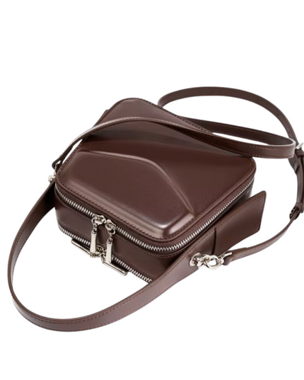 Elenor – Leren schoudertas voor vrouwen met stille grootsheid | Earth Chique Collectie