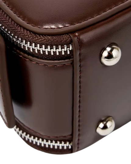 Elenor – Leren schoudertas voor vrouwen met stille grootsheid | Earth Chique Collectie