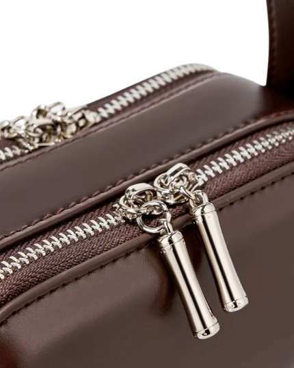 Elenor – Leren schoudertas voor vrouwen met stille grootsheid | Earth Chique Collectie