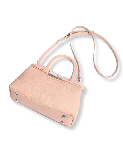 Maelis | Lederen minimalistische zachte crossbody tas | Sereen Collectie