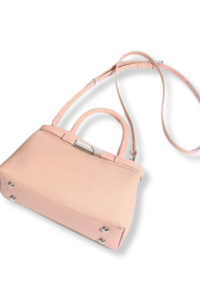 Maelis | Lederen minimalistische zachte crossbody tas | Sereen Collectie