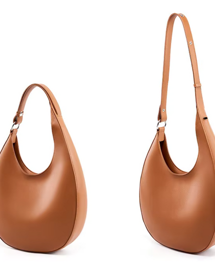 Saren – Harmonieuze lederen tas voor vrouwen die stromen met hun kracht | Eb & Vloed Collectie