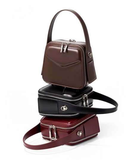 Elenor – Leren schoudertas voor vrouwen met stille grootsheid | Earth Chique Collectie